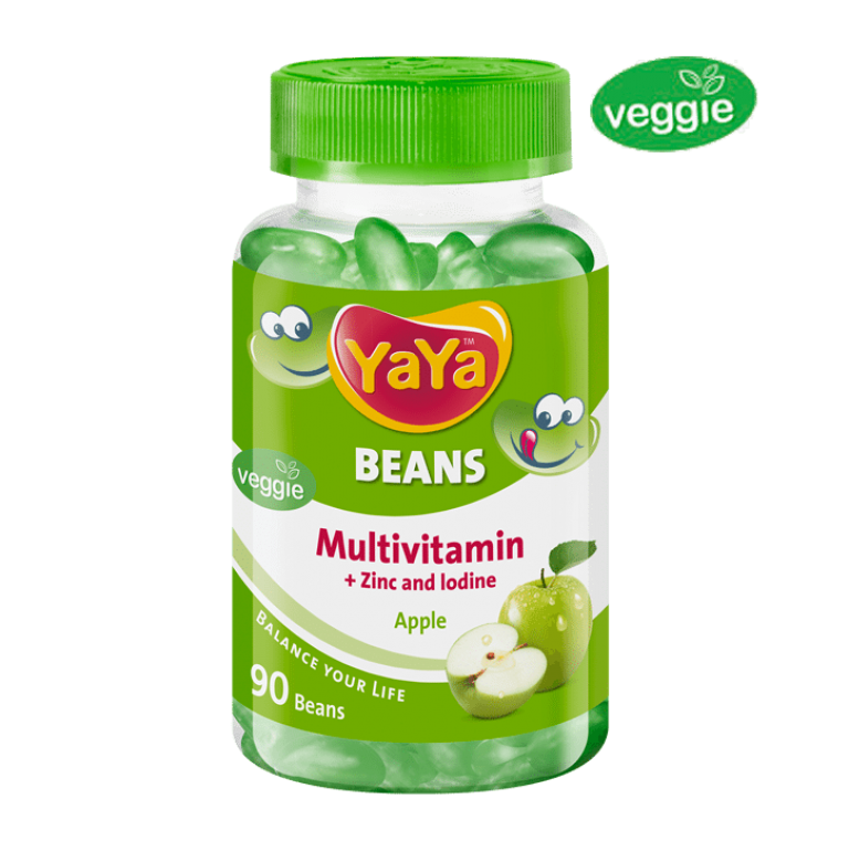 YaYa Beans Multivitamin + Zinc & Iodine (Apple) Nitespharma